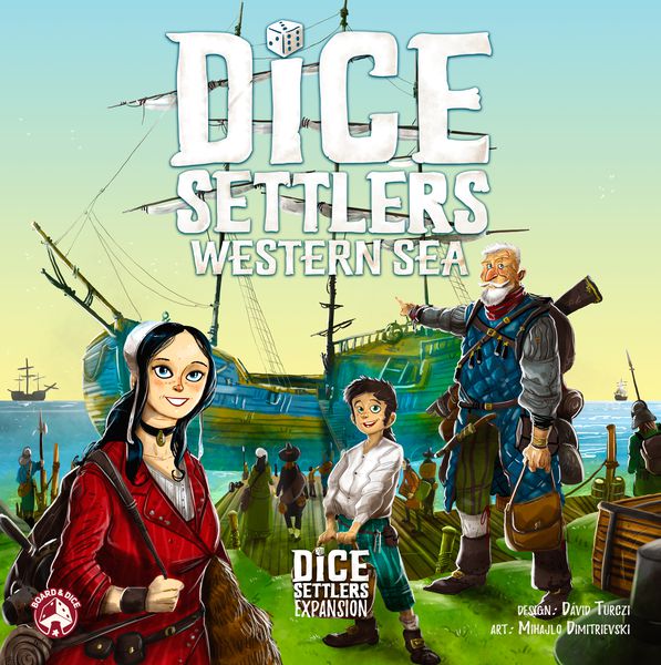 Dice Settlers Western Sea Jeu de société Tric Trac