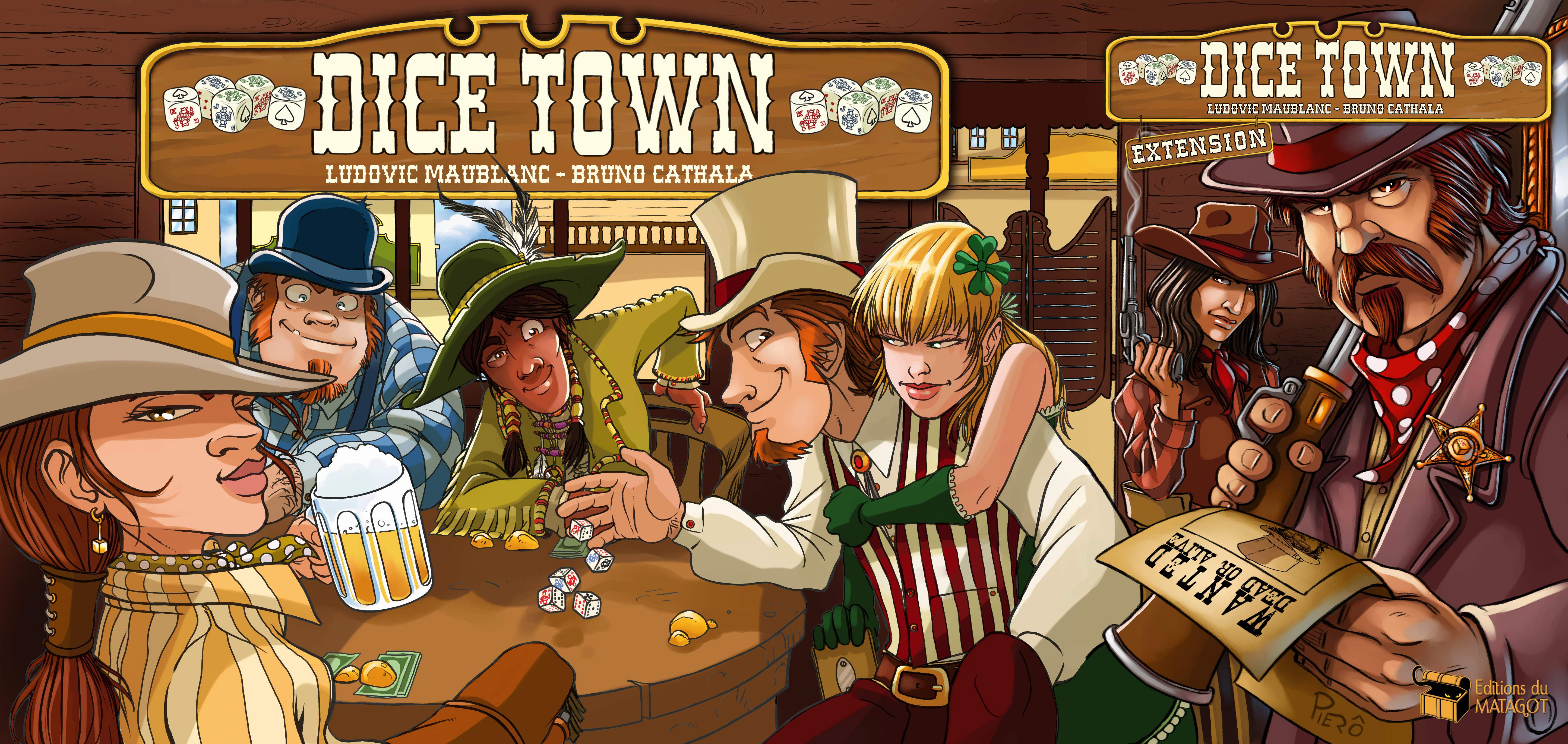 Dice Town (2009) Jeu de société Tric Trac